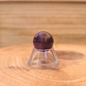 Amethyst Polished Baby Sphere - CJF918